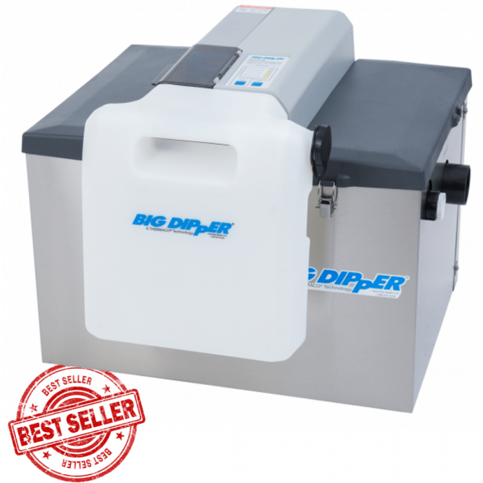 Thermaco Big Dipper W-250-IS 25 lb. Automatic Grease Trap
